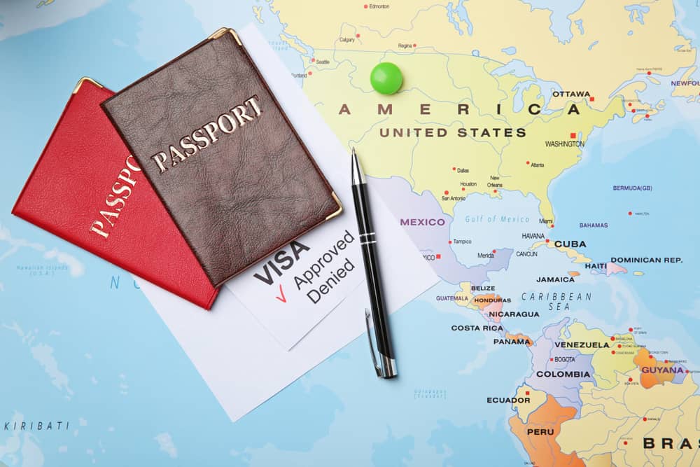 Países que necesitan visa para entrar a Estados Unidos